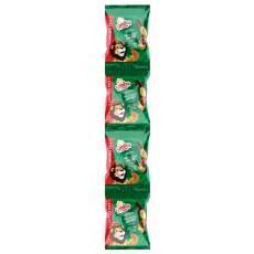 Simba Chips - Mrs Balls Chutney Flavour - Strip of 4 x 25g